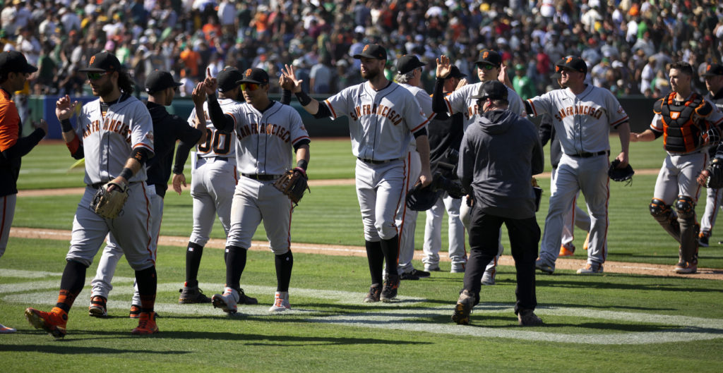 mlb-san-francisco-giants-at-oakland-athletics