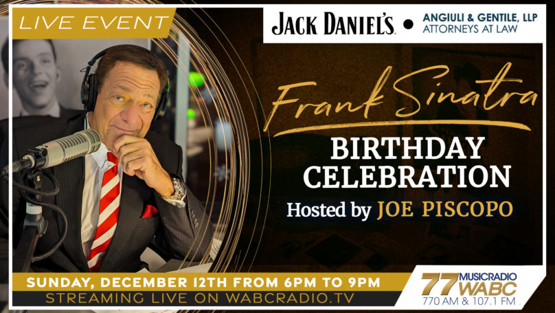 LIVE VIDEO at 6PM: Frank Sinatra’s Birthday Celebration!