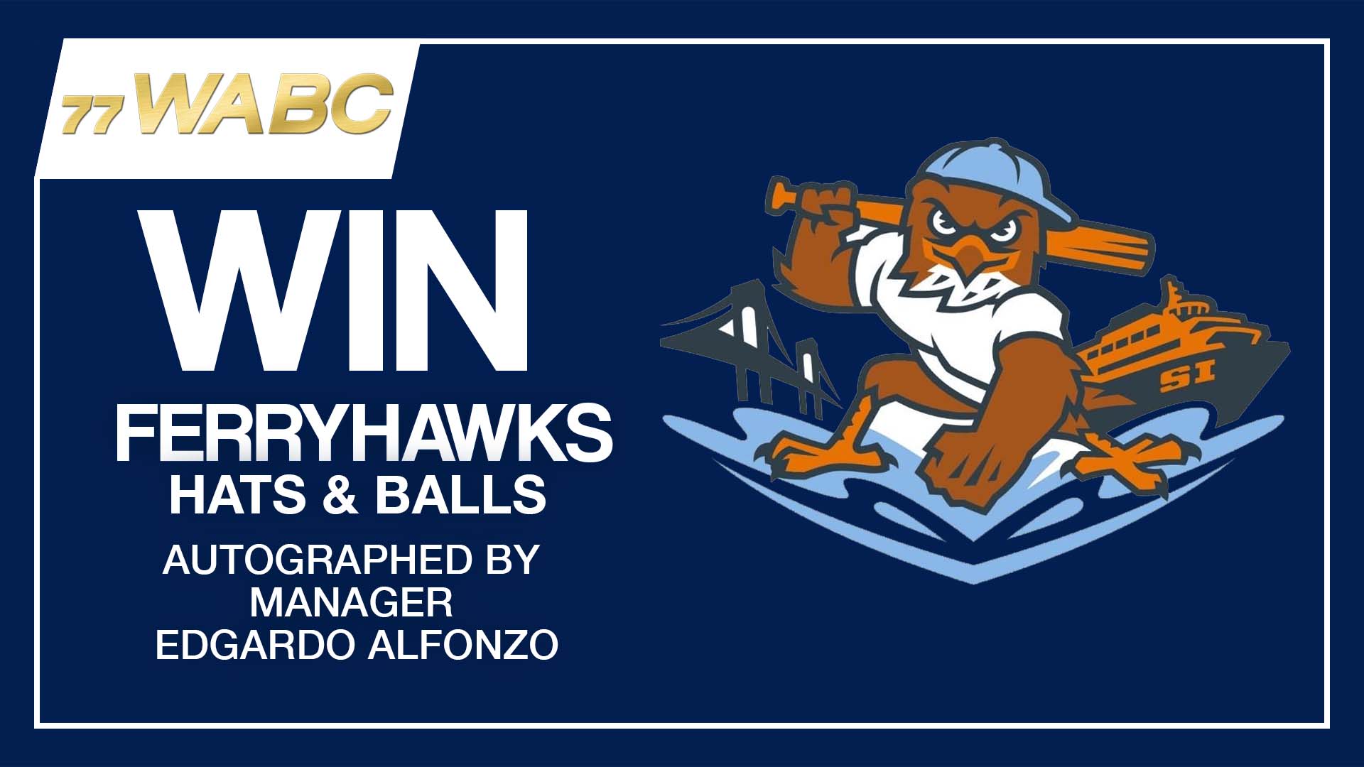 SI FerryHawks on X: 🚨Giveaway🚨 One lucky winner will receive one (1)  Fonzie Flex Plan and a official Edgardo Alfonzo autographed baseball! How  to enter: 1)Follow @FerryHawks 2)Tag three friends to catch