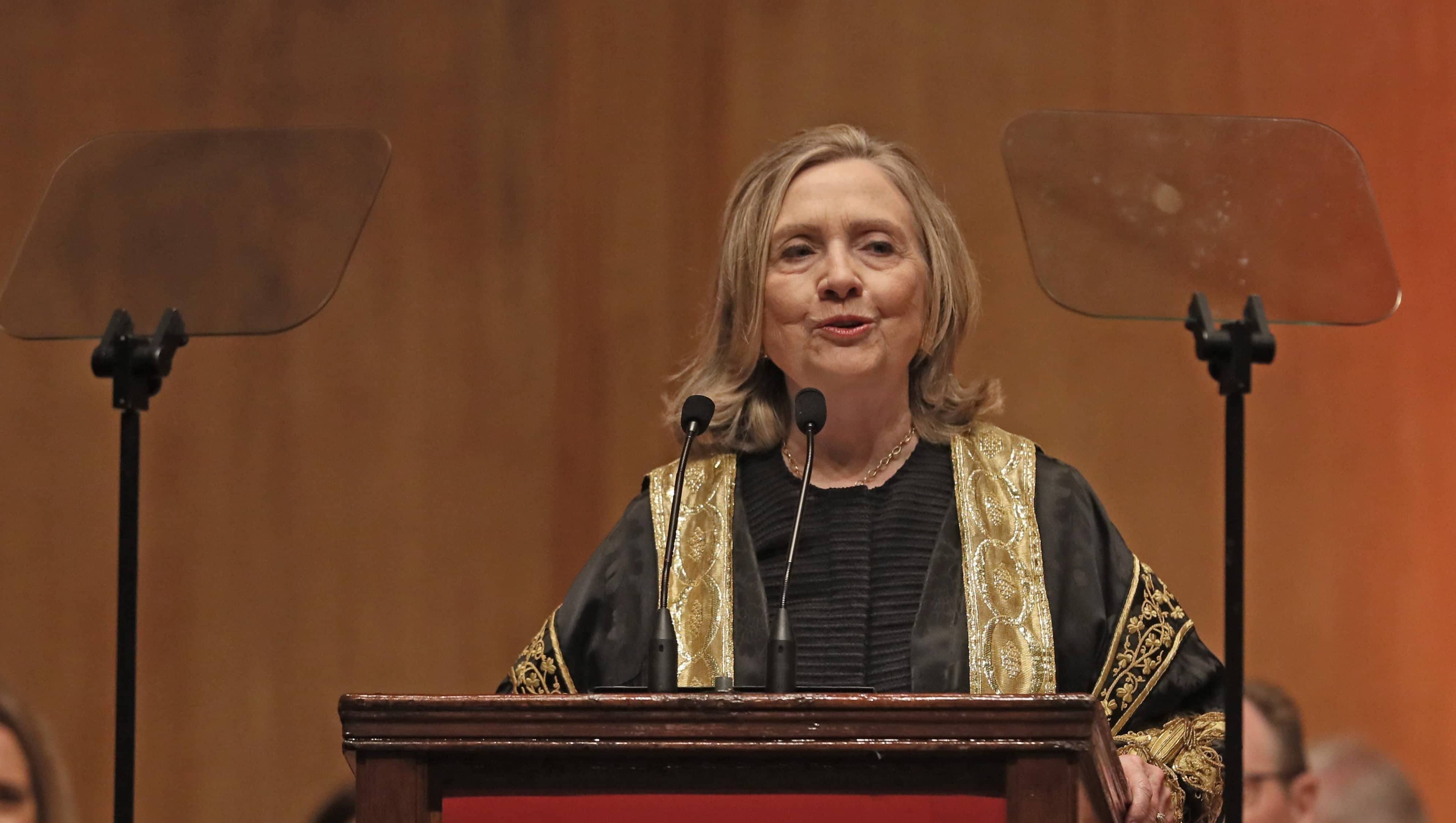 Hillary Clinton joins Columbia U as global affairs professor