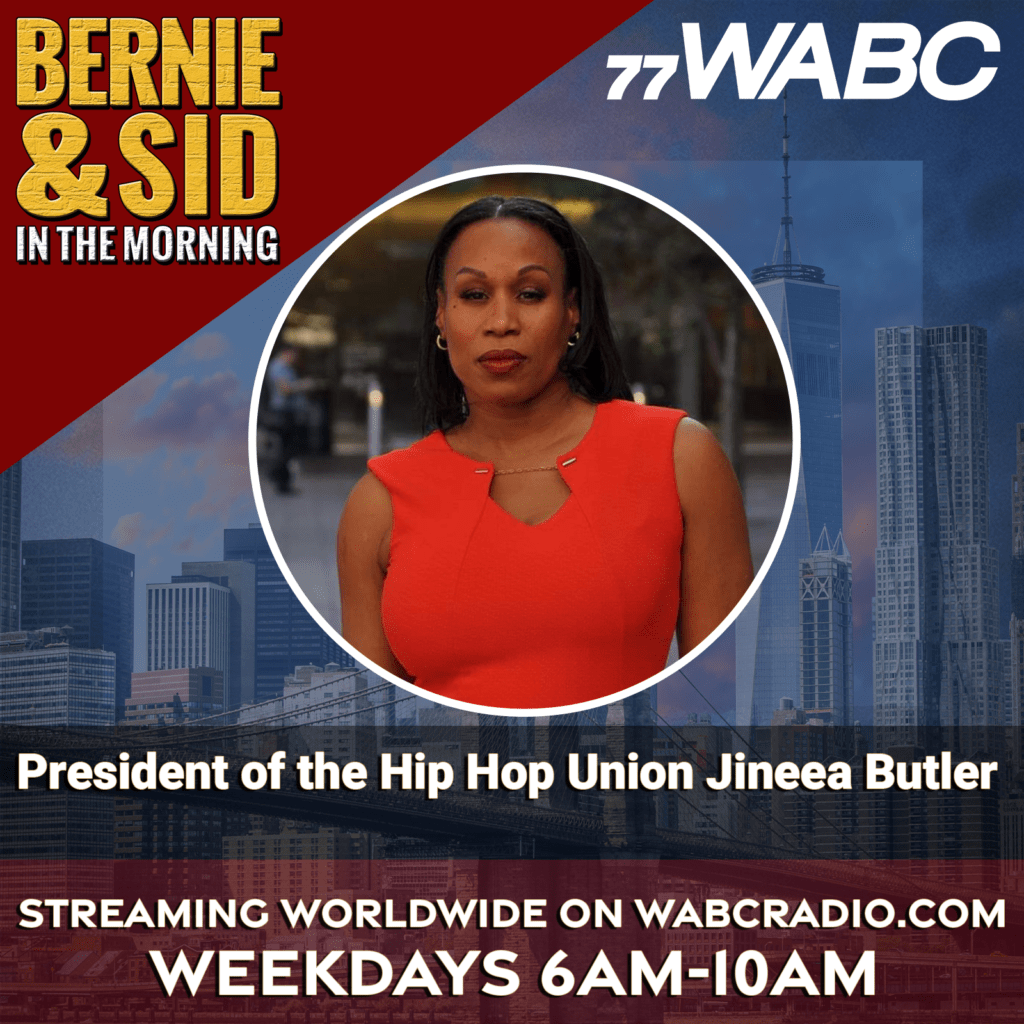 Jineea Butler President of the Hip Hop Union Jineea Butler | 2-25-2022 – 77 WABC