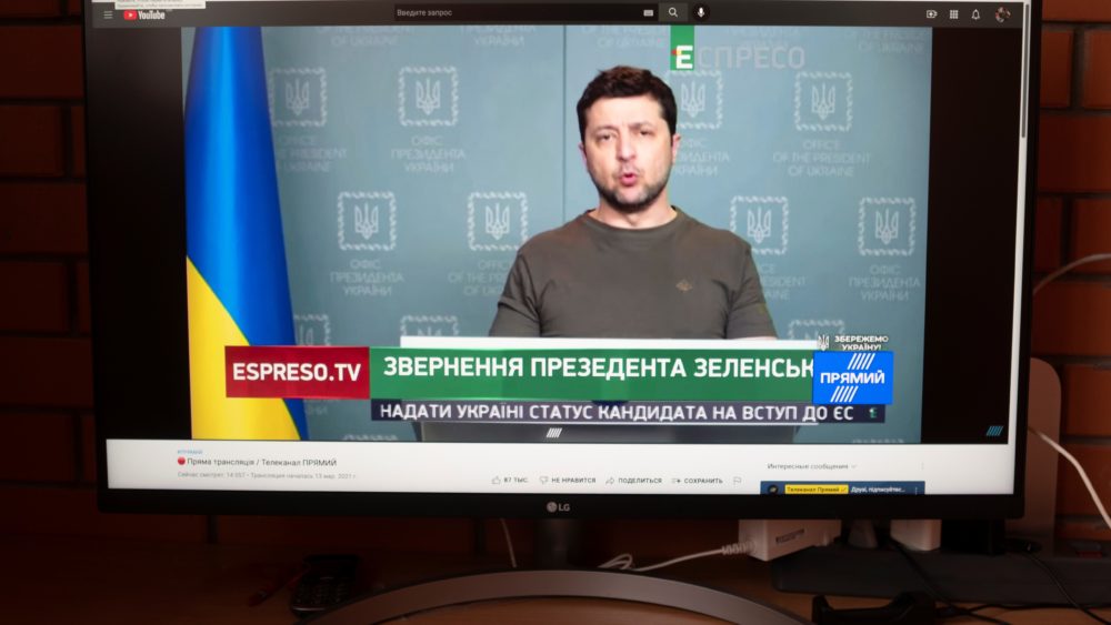 president-volodymyr-zelensky-delivers-a-televised-address-in-kiev-ukraine-2-mar-2022