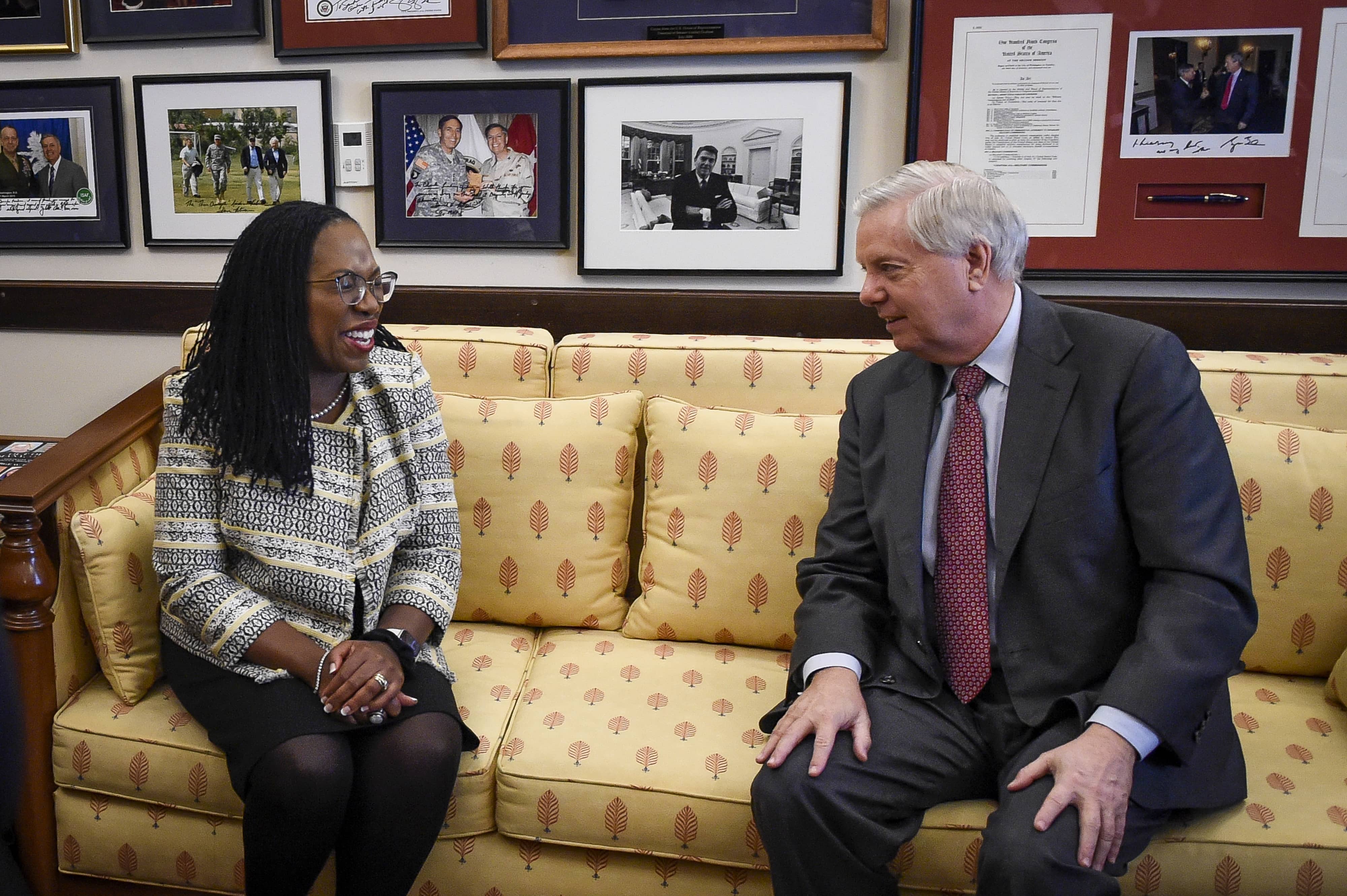 united-states-senator-lindsey-graham-republican-of-south-carolina-meets-with-supreme-court-nominee-judge-ketanji-brown-jackson