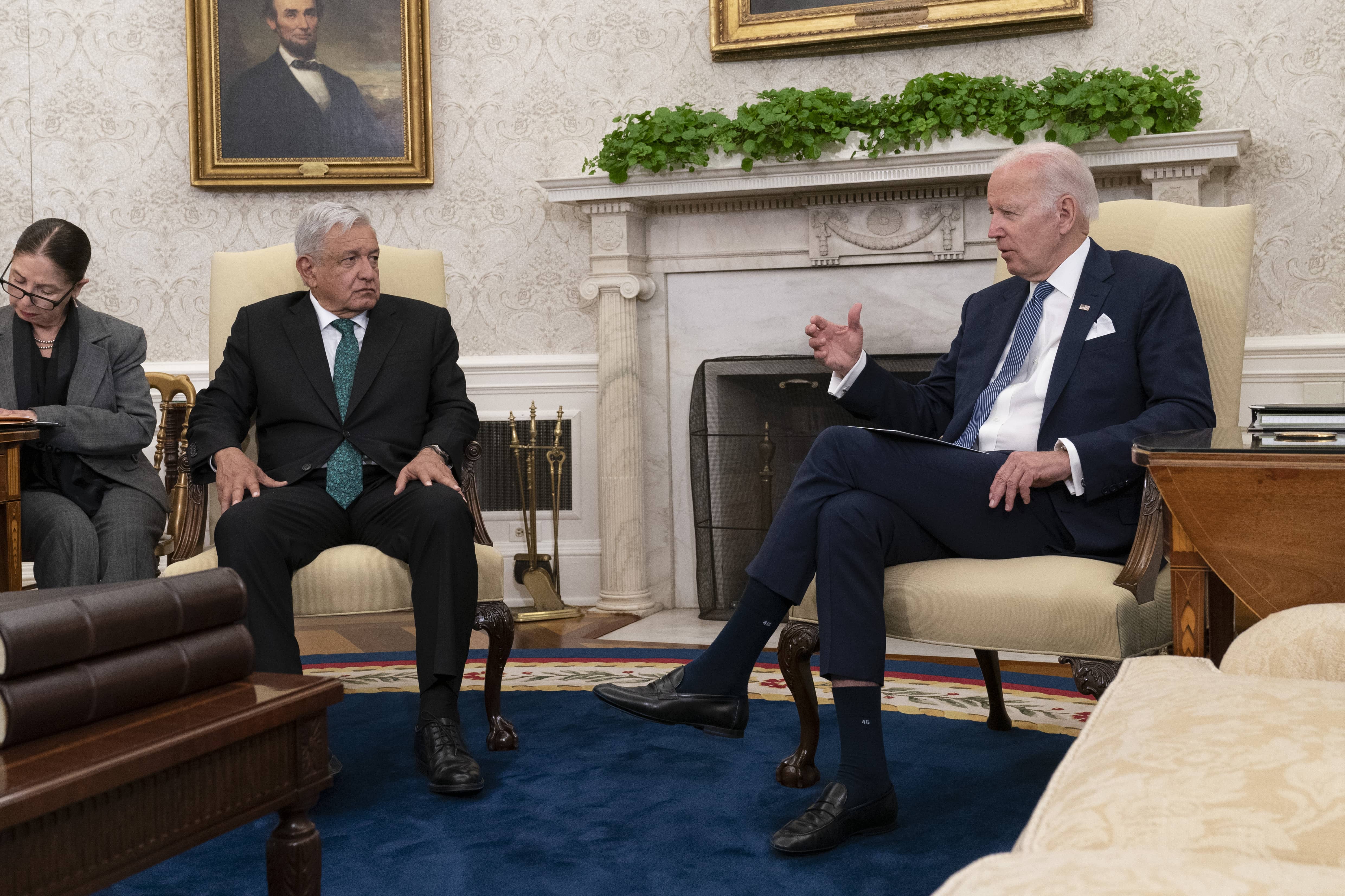 president-joe-biden-meets-with-president-andres-manuel-lopez-obrador-of-mexico-at-the-white-house