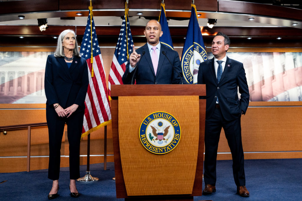 house-democratic-leadership-for-the-118th-congress-press-conference