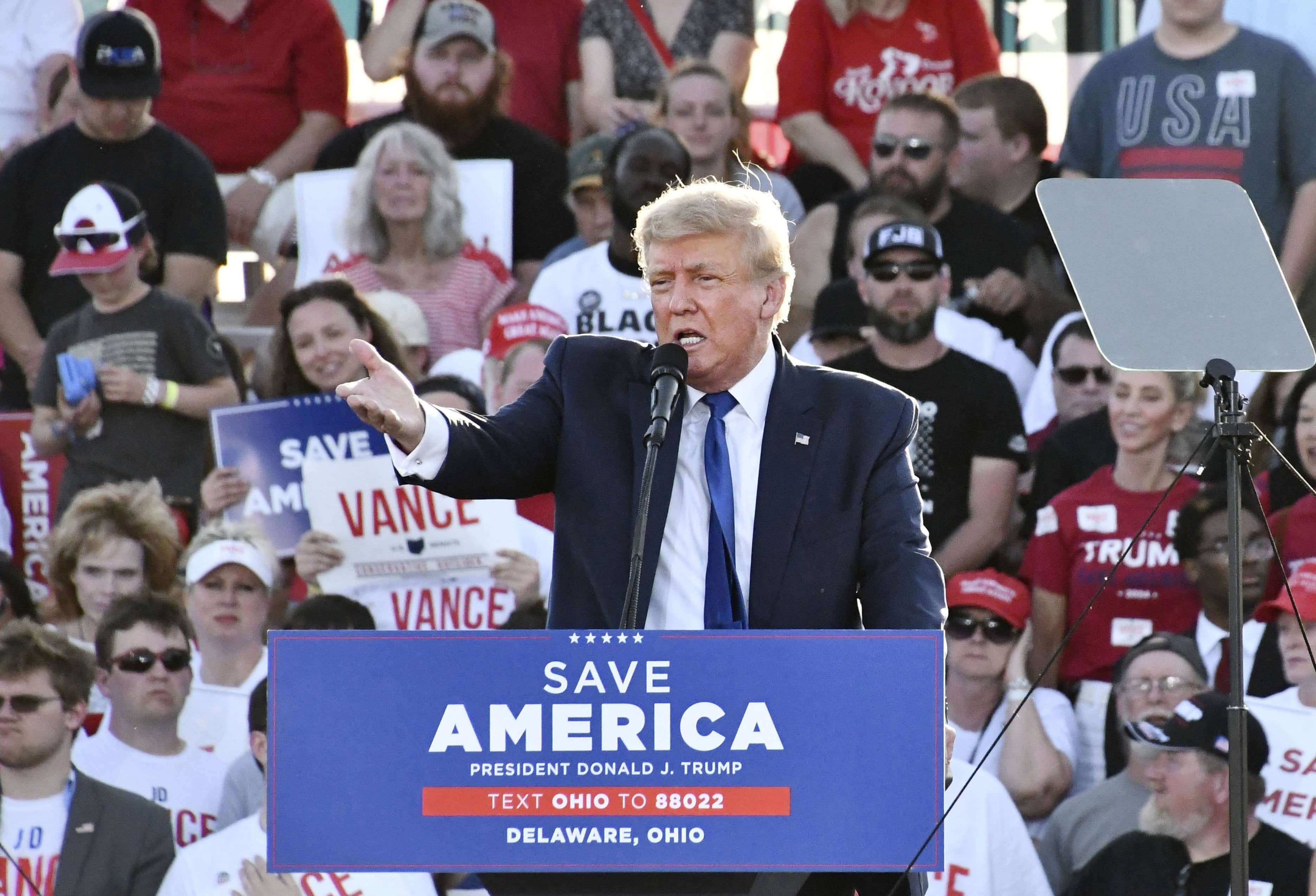 united-states-trump-holds-rally-in-ohio