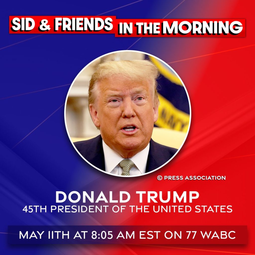 Sid Rosenberg Interviews Former President Donald Trump – 77 WABC