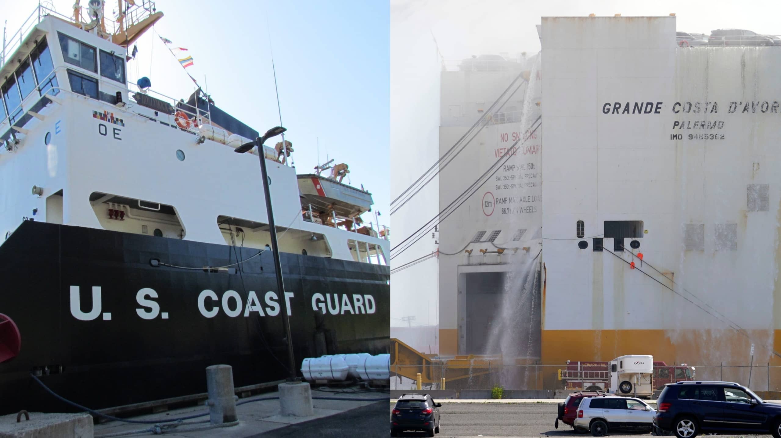 Coast Guard To Hold Hearings on Cargo Ship Fire 77 WABC