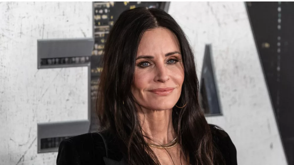 Courteney Cox at AMC Lincoln Square Theater in New York on March 06^ 2023