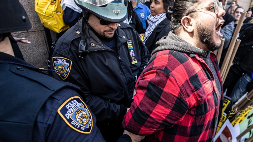 NYPD wants to kick out “professional protesters”