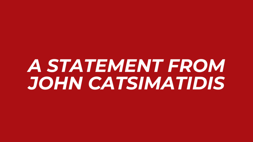 Statement of WABC Radio by John Catsimatidis, CEO: