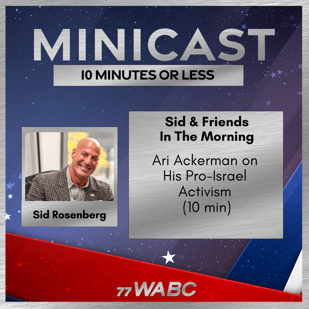Ari Ackerman on His Pro-Israel Activism (10 min) – 77 WABC