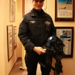 NYPD K9 Visit John & Margo Catsimatidis at WABC - Gear