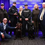 NYPD K9 Visit John & Margo Catsimatidis at WABC 2