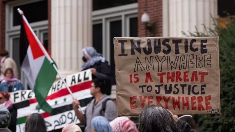 Columbia U expels some anti-Israel students