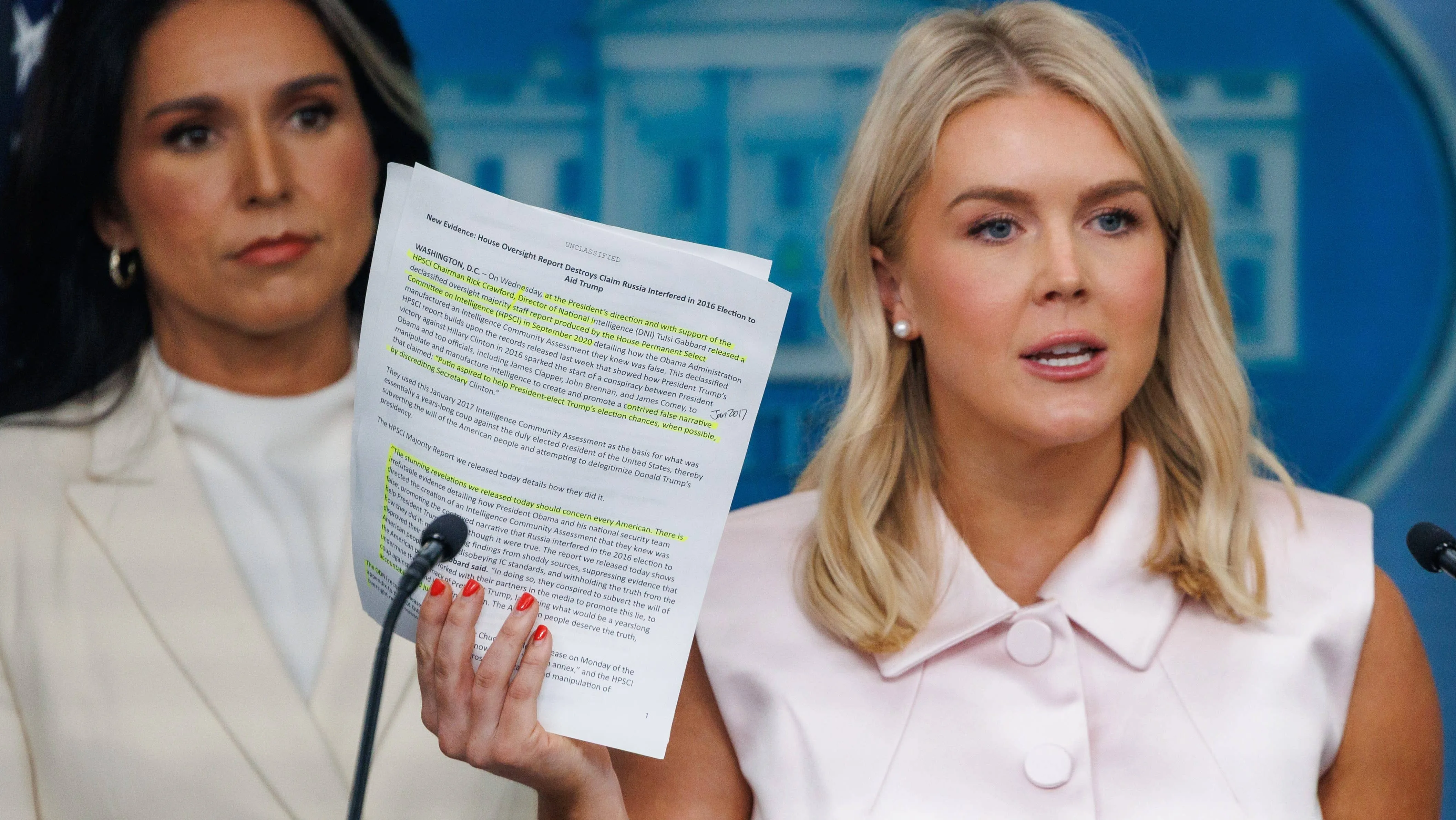 dc-white-house-press-briefing-with-karoline-leavitt-and-director-of-national-intelligence-tulsi-gabbard