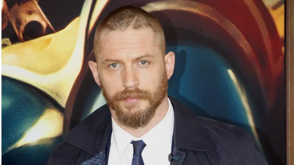 Tom Hardy at the World premiere of 'Mad Max: Fury Road' held at the TCL Chinese Theatre IMAX in Hollywood^ USA on May 7^ 2015.