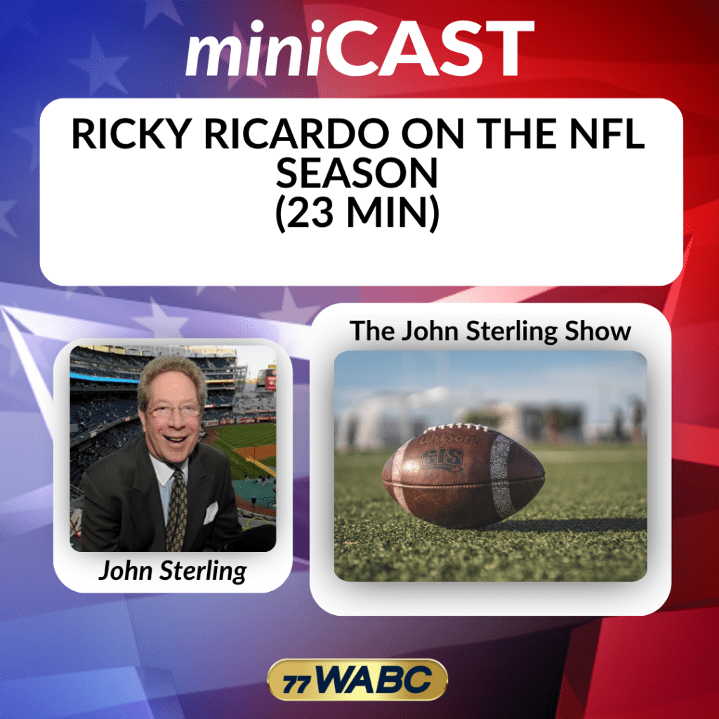 Ricky Ricatto Ricky Ricardo on the NFL Season (23 min) | 10-18-25 – 77 WABC