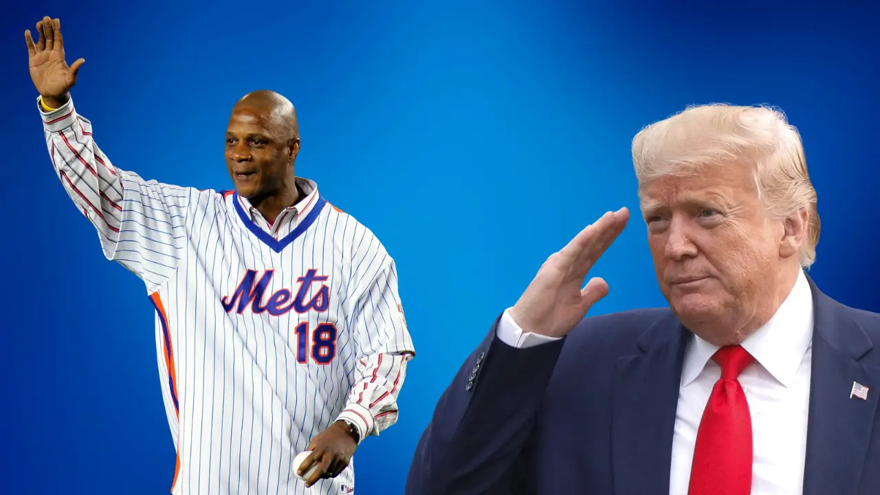 President Trump Pardons Mets Legend Strawberry | 77 WABC
