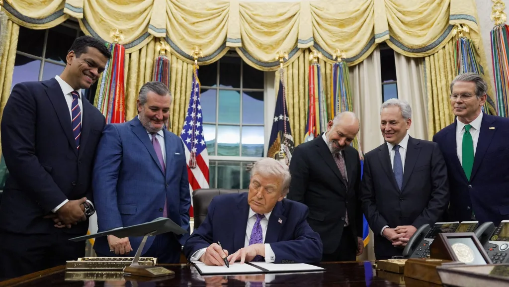 u-s-president-donald-trump-signs-an-executive-order-in-the-oval-office-of-the-white-house