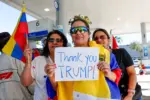 people-react-to-the-news-of-u-s-strikes-on-venezuela-and-capture-of-president-maduro-in-doral-miami