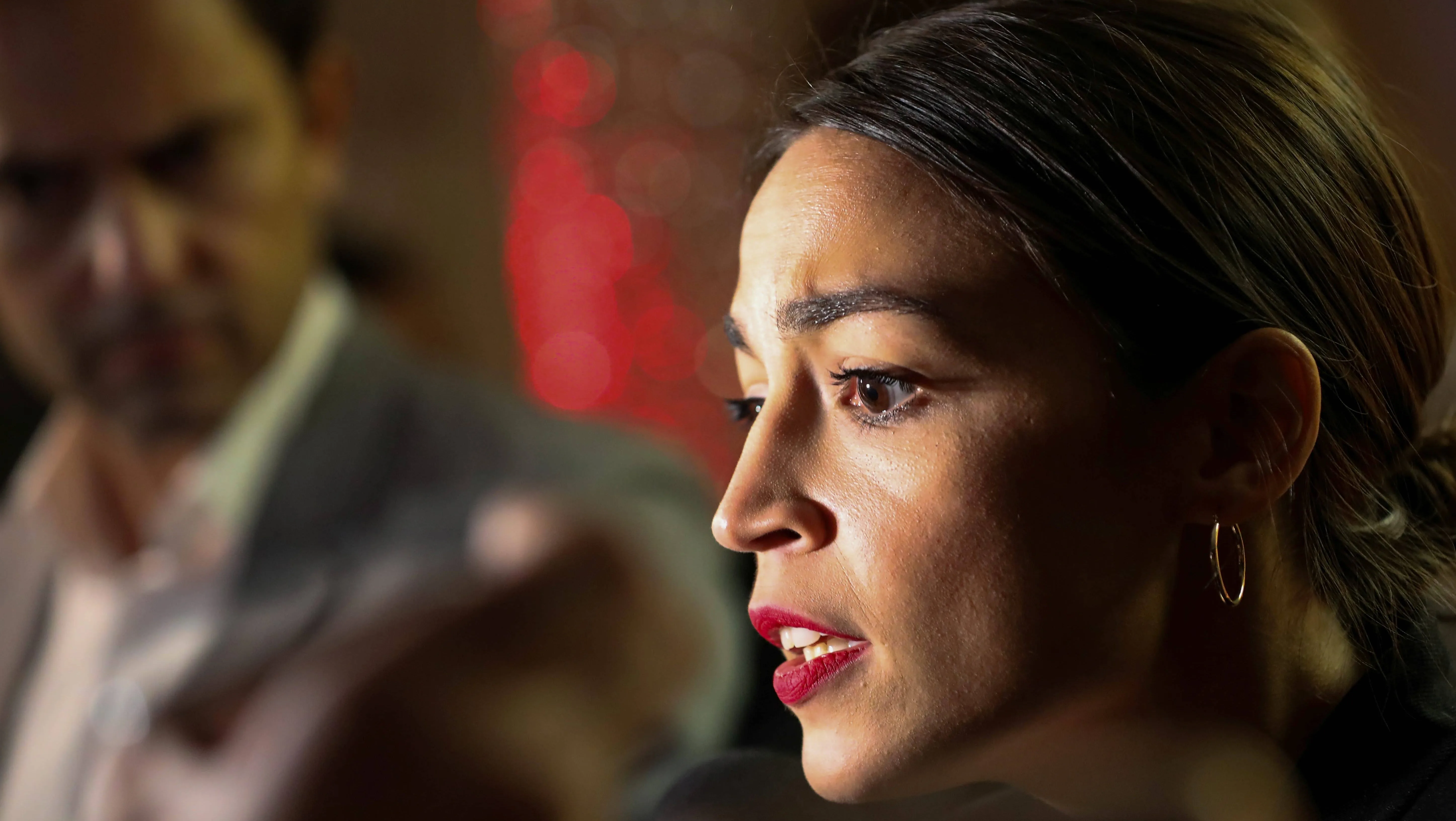 democratic-congressional-candidate-alexandria-ocasio-cortez-speaks-with-attendees-during-gotv-rally-with-aoc-and-biaggi-in-new-york