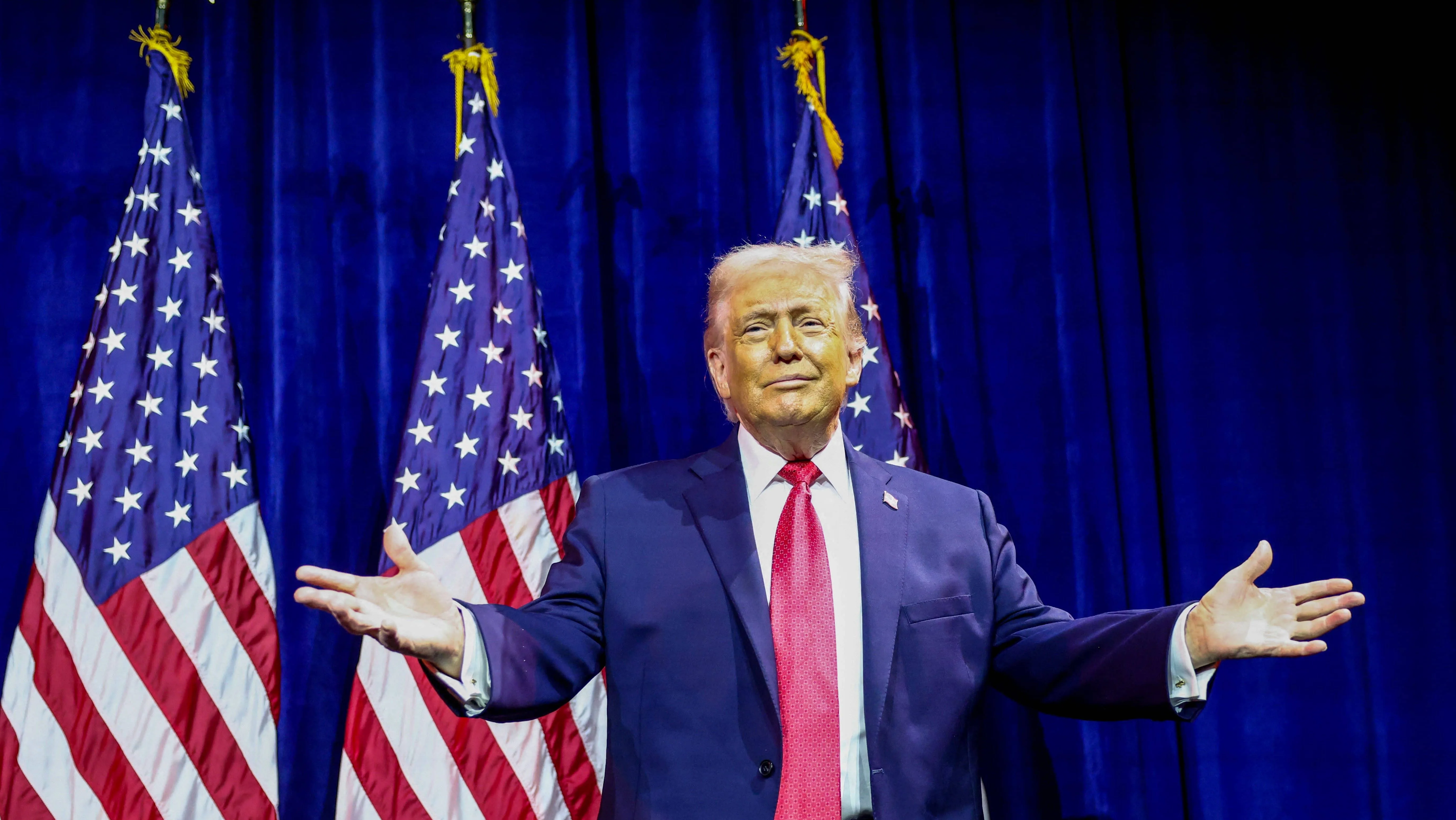 u-s-president-donald-trump-addresses-house-republicans-at-the-kennedy-center-in-washington