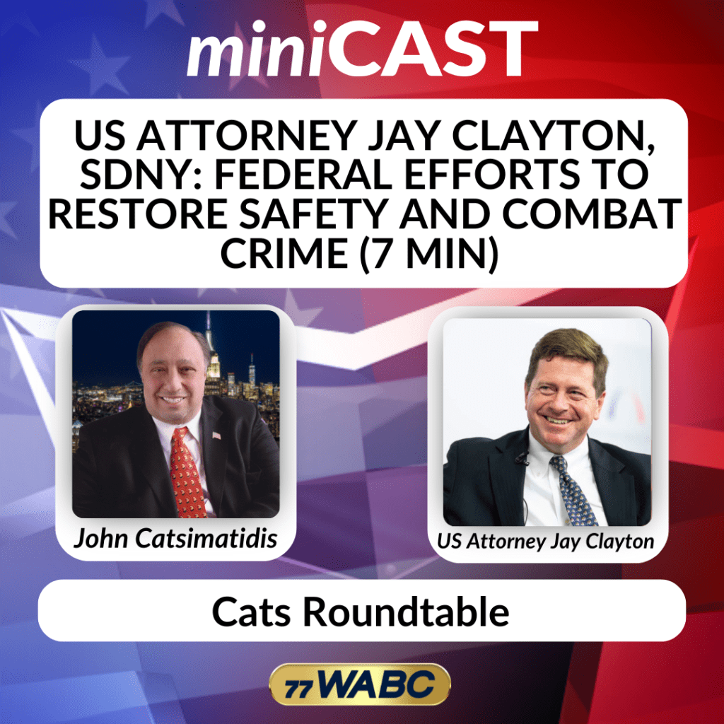 US Attorney Jay Clayton, SDNY: Federal Efforts to Restore Safety and ...