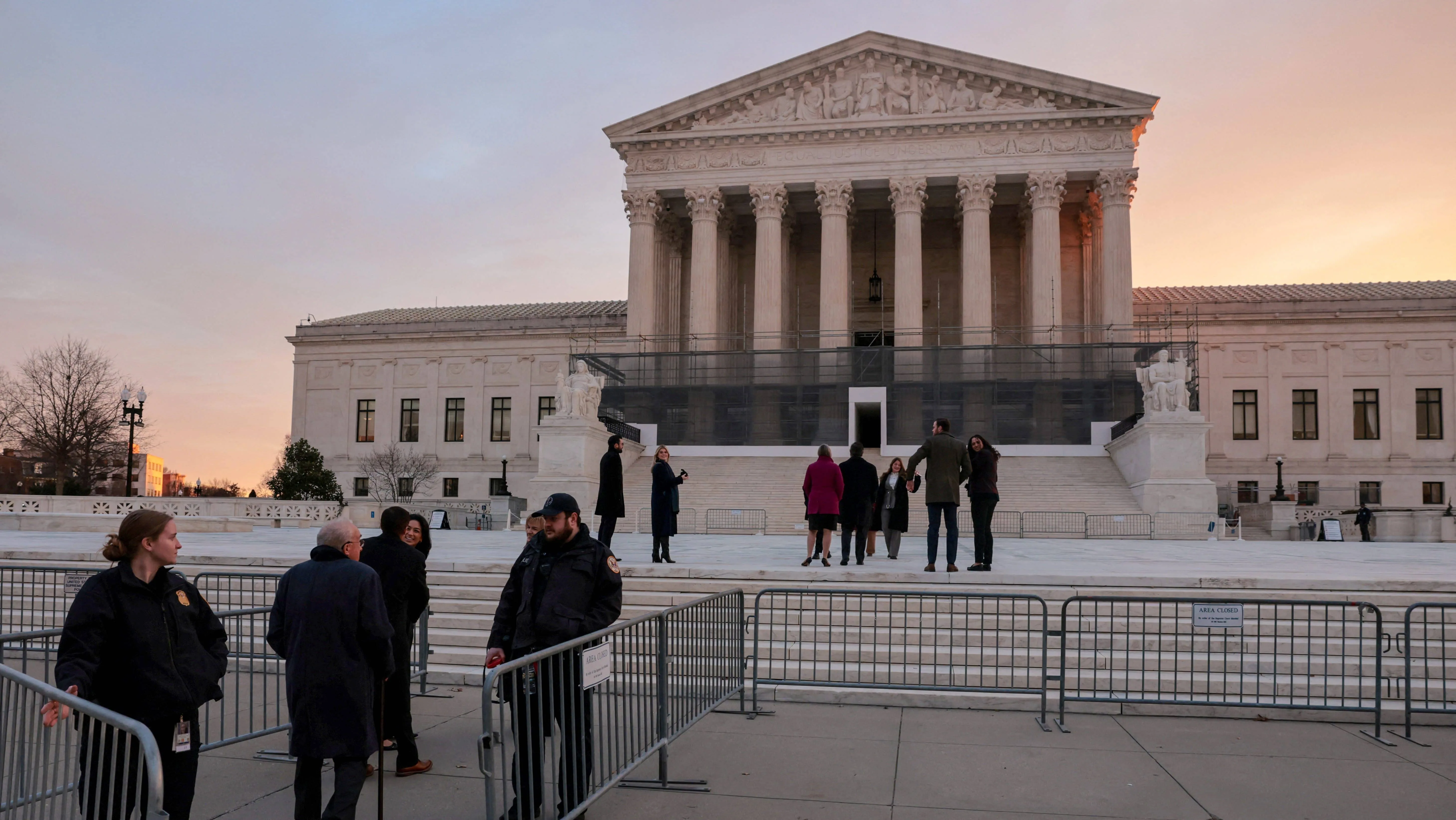 people-prepare-for-the-start-of-the-day-at-the-u-s-supreme-court-in-washington