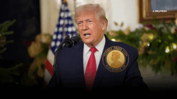Trump Gifted Nobel Peace Prize – But Nobel Committee Says “Not Transferable.”