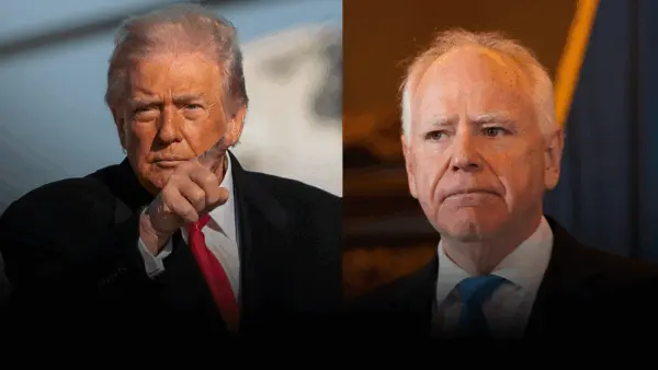 WALZ PUSHES BACK After Trump Threatens Insurrection Act: “Let’s Turn the Temperature Down”