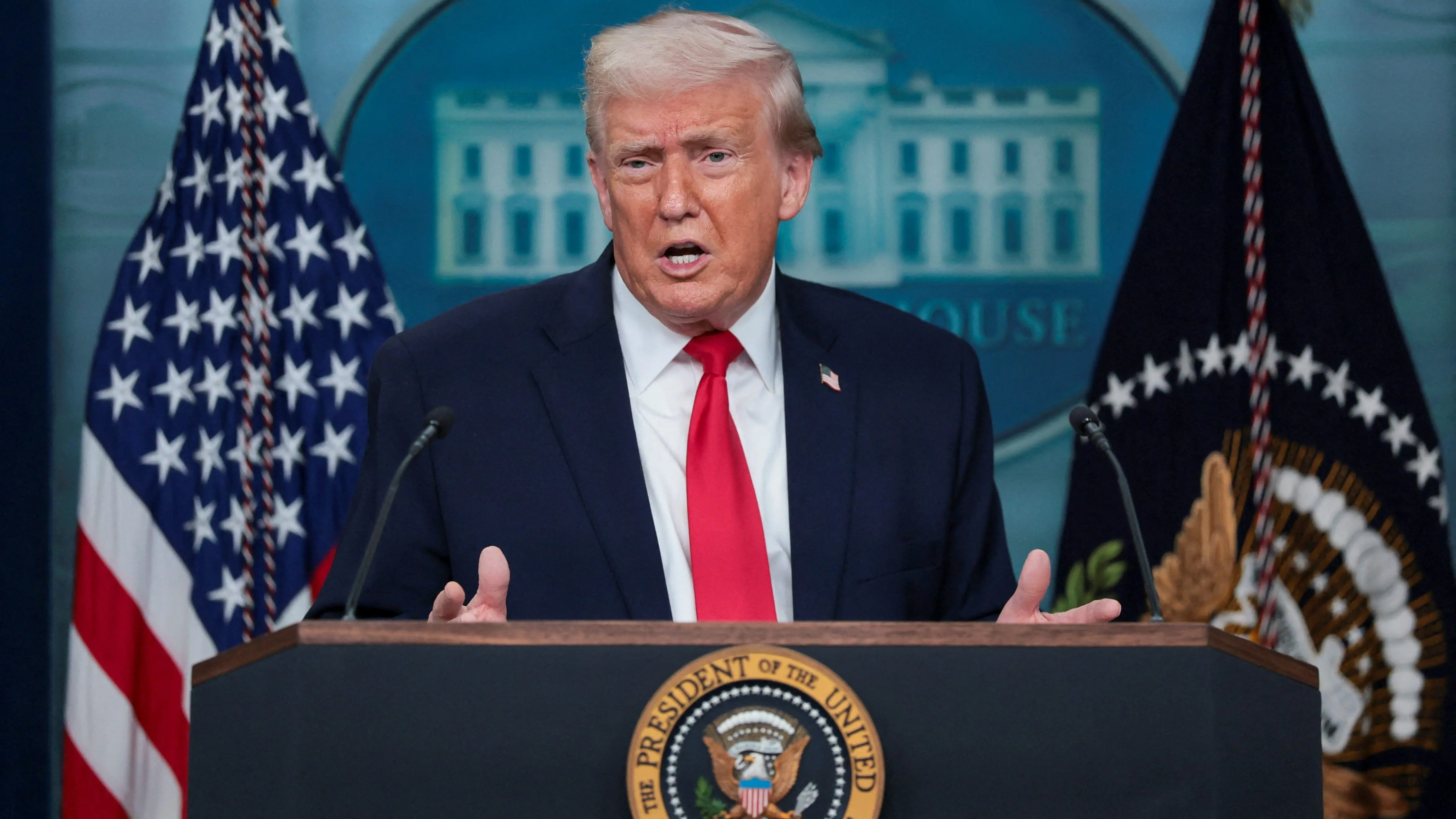 white-house-press-secretary-karoline-leavitt-holds-a-press-briefing-at-the-white-house-in-washington