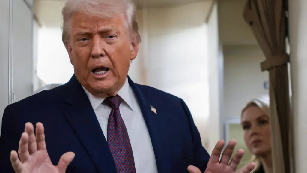 u-s-president-donald-trump-speaks-to-reporters-aboard-air-force-one