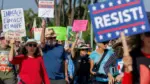 womens-groups-protest-against-trump-on-one-year-anniversary