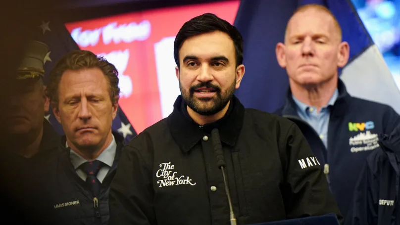 Mayor Mamdani’s Snowstorm Fashion