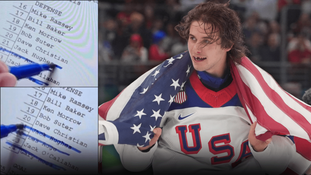 From Hollywood Cut to Olympic Hero: Jack Hughes Writes His Own Miracle