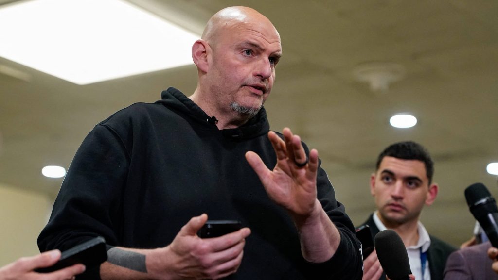 Senator John Fetterman Defends Break from Dems