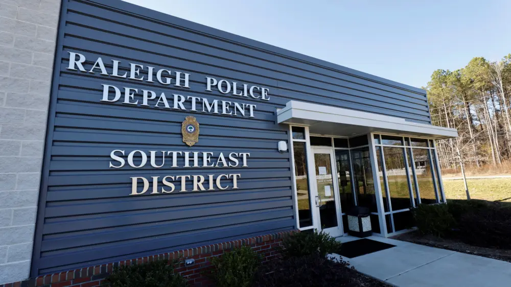 raleigh-police-district-headquarters-near-where-unarmed-black-man-who-died-after-police-encounter-in-north-carolina