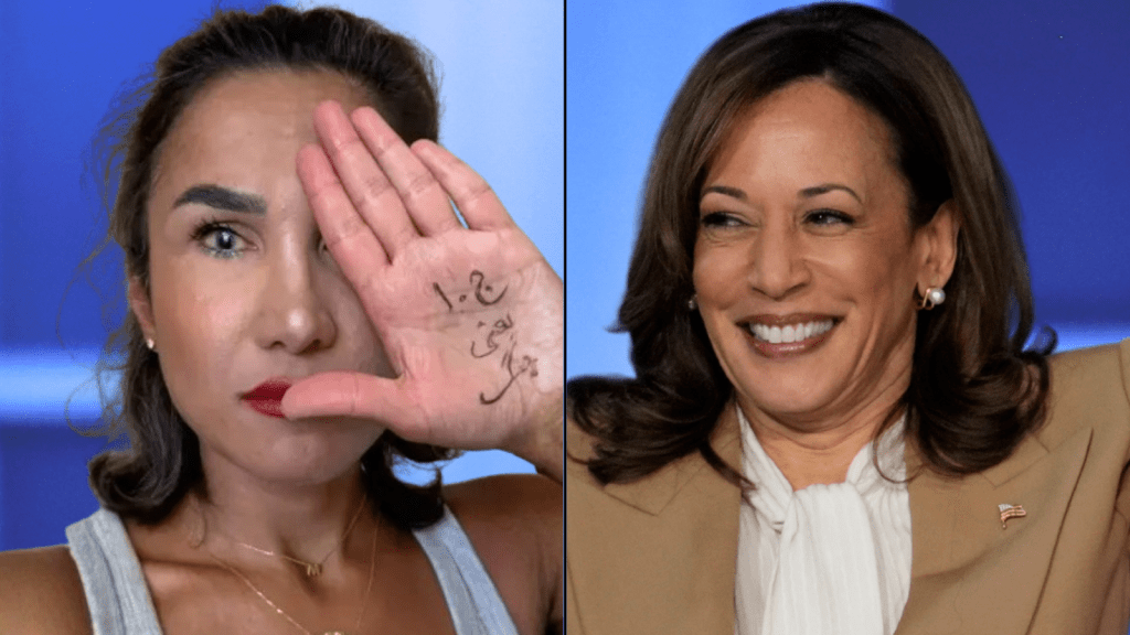 Iranian Activist Who Lost Her Eye Calls Out Kamala Harris Over Response to U.S.‑Israeli Strikes