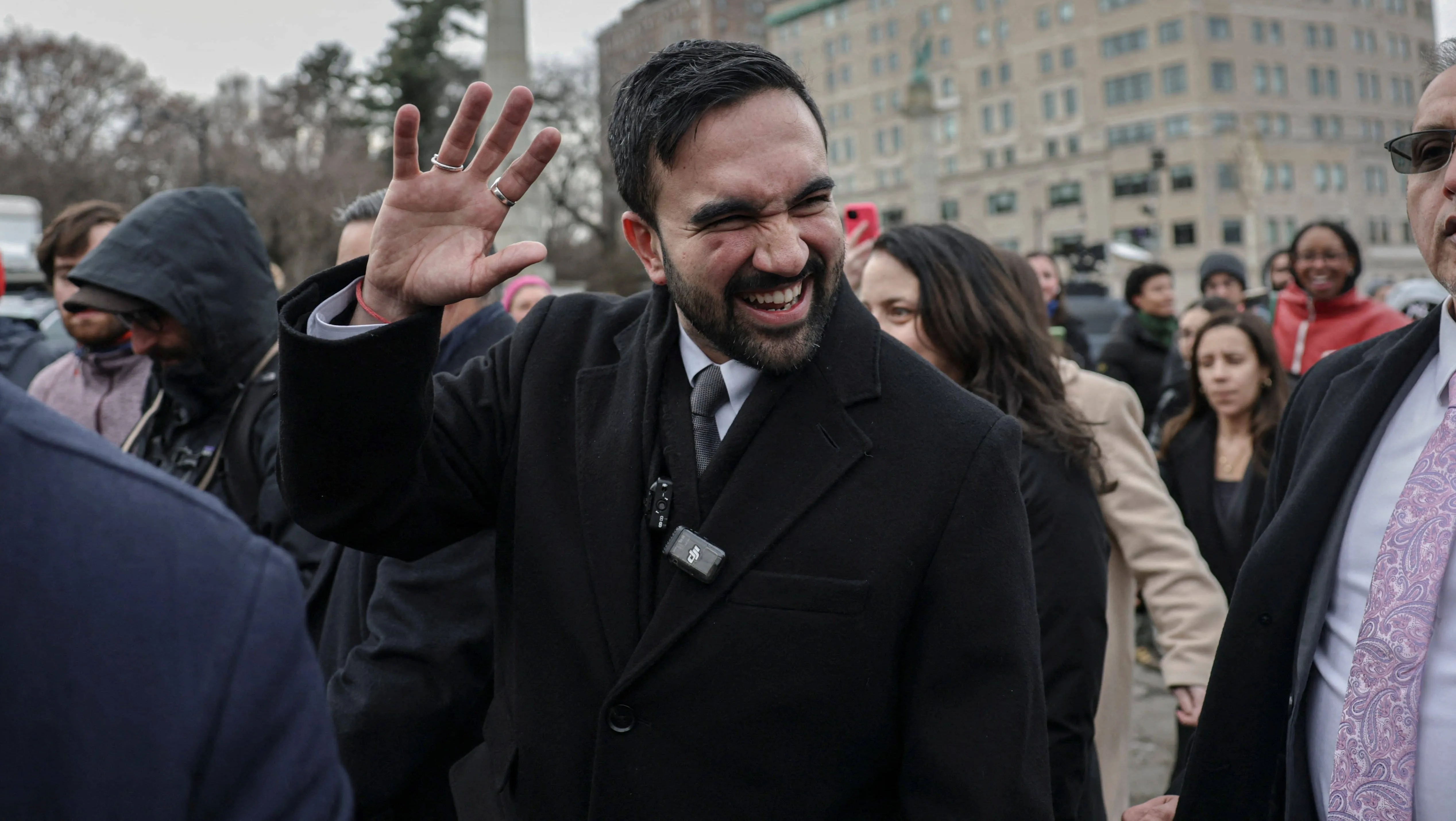 new-york-city-mayor-mamdani-holds-press-conference-at-grand-army-plaza-in-the-brooklyn-borough-of-new-york-city-11