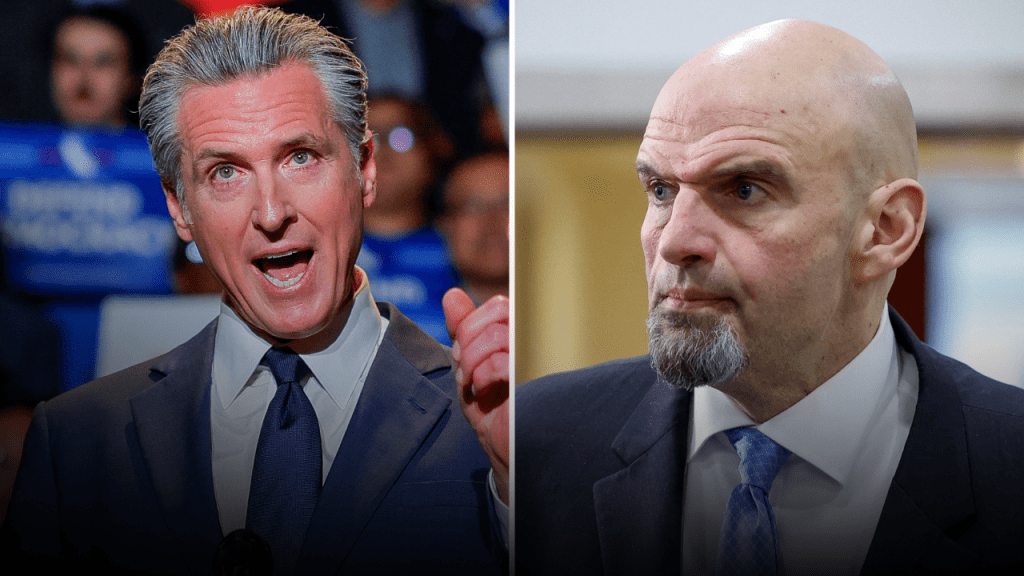 John Fetterman Slams Gavin Newsom