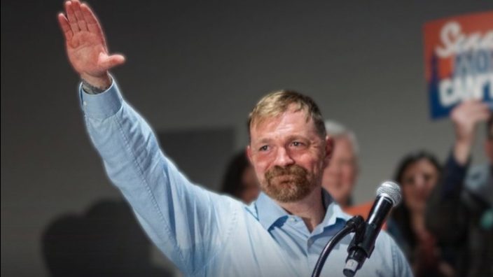 Did a Maine Dem. Flash a NAZI Salute!?