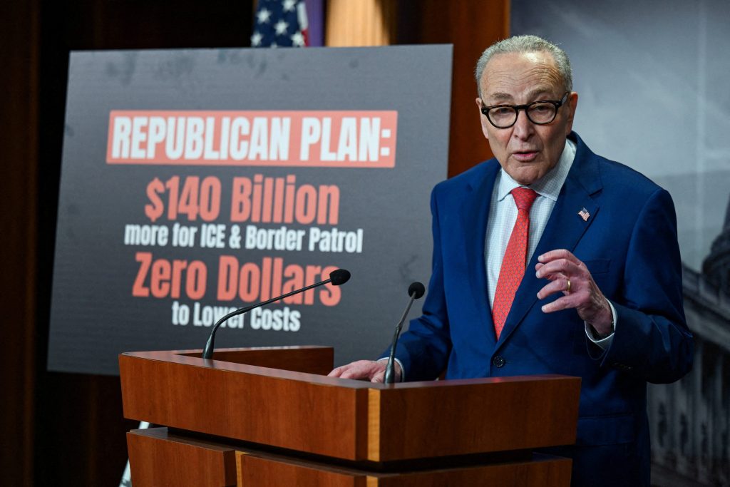 DHS Sec. Markwayne Mullin Slams Chuck Schumer Over Comments on ICE and CBP