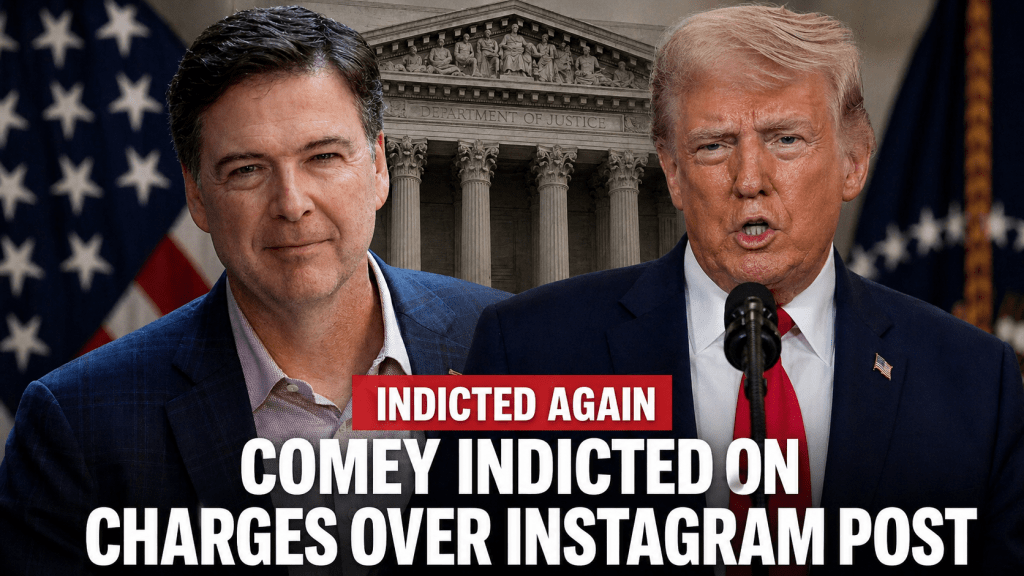 Comey Indicted Again Over Instagram Post…