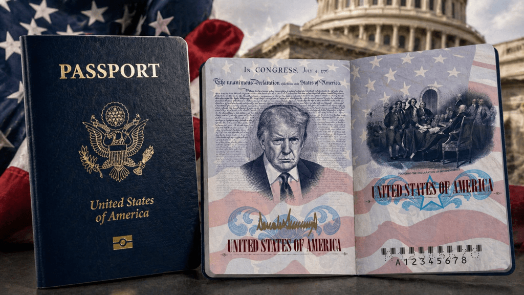 Trump State Department Unveils New Passport Design for America’s 250th
