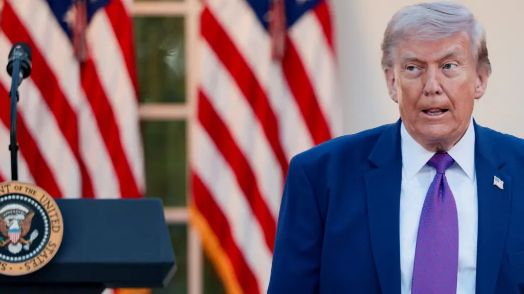 u-s-president-donald-trump-hosts-his-second-rose-garden-club-dinner-in-honor-of-police-week-at-the-white-house-in-washington