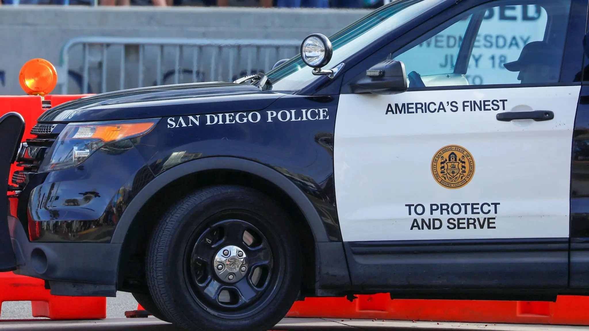 police-keep-a-close-watch-on-the-thousands-of-attendees-at-preview-night-before-the-opening-of-pop-culture-convention-comic-con-in-san-diego