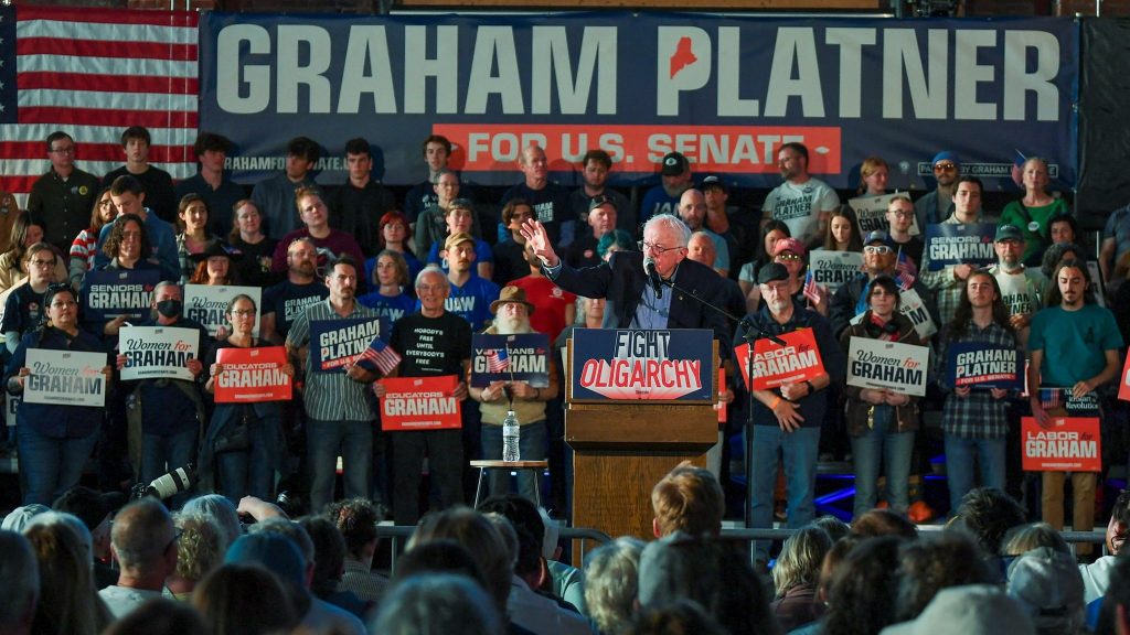 Bernie Sanders Faces Backlash Over Graham Platner Tattoo Comments | 77 WABC