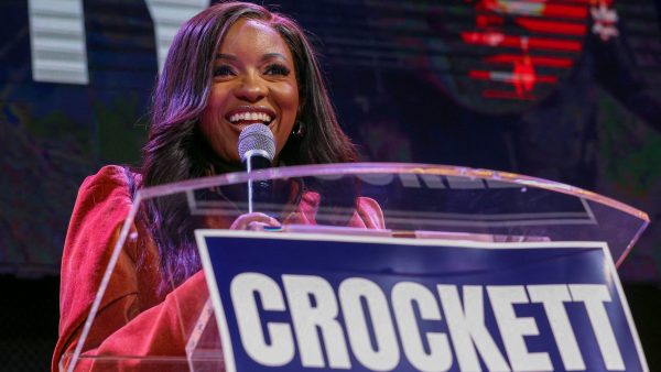 Crockett Praise Homeless as her Voter Base