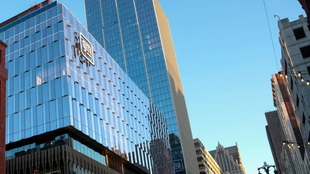 the-gm-logo-is-displayed-at-the-new-location-of-general-motors-headquarters-in-detroit